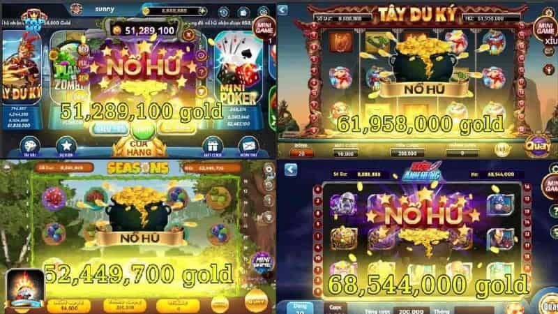 Các trò chơi tại cổng game sunwinvip club