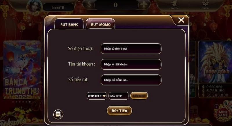Cách rút tiền tại Roll vip như thế nào?