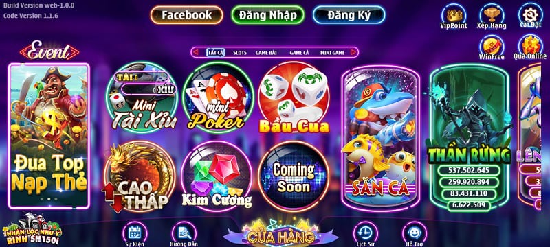 Các dòng Minigame tại Taixiu co