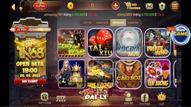 Sơ lược về cổng game tin68 me