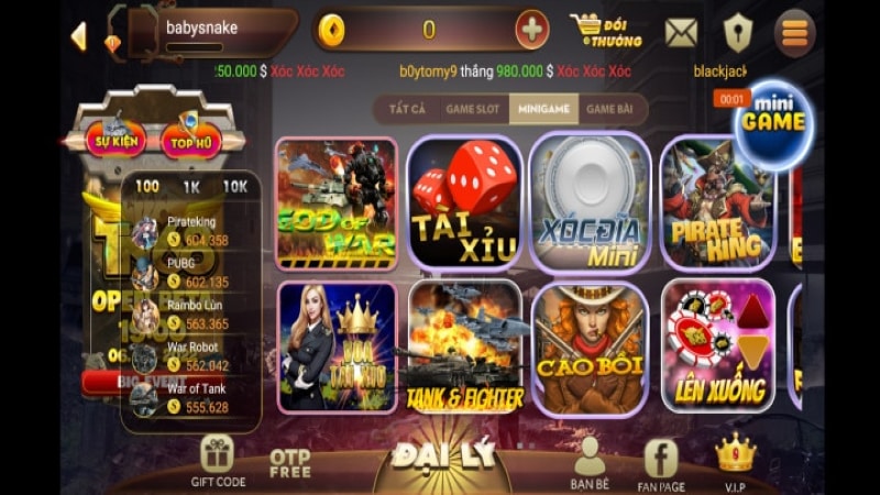 Những tựa game có tại tin68 me