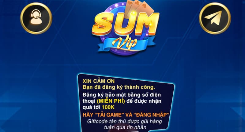 Hướng dẫn cách tải Sumvip club IOS/Android/PC